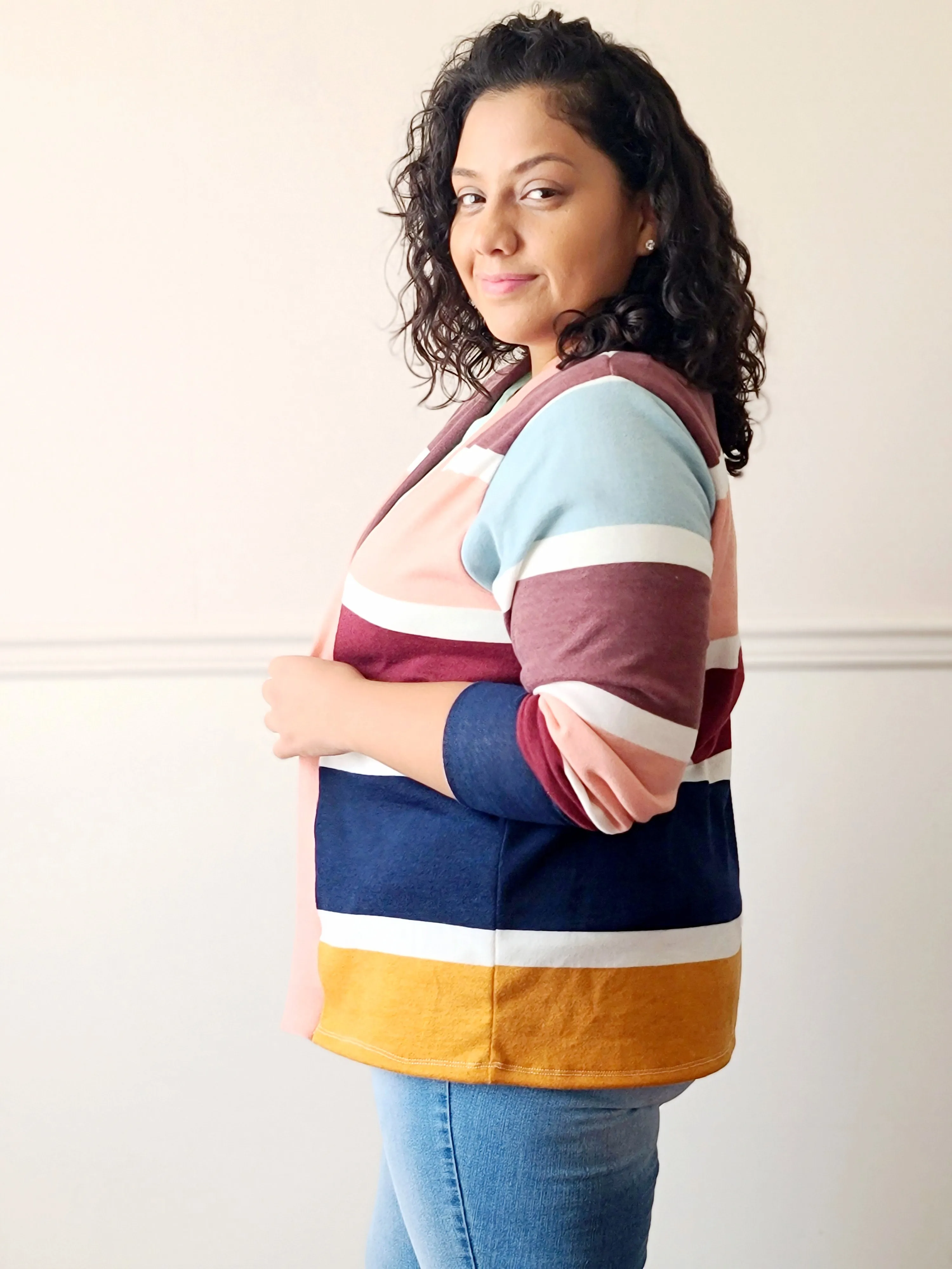 Adult Niagara Cardigan Digital Sewing Pattern Sizes 0-32
