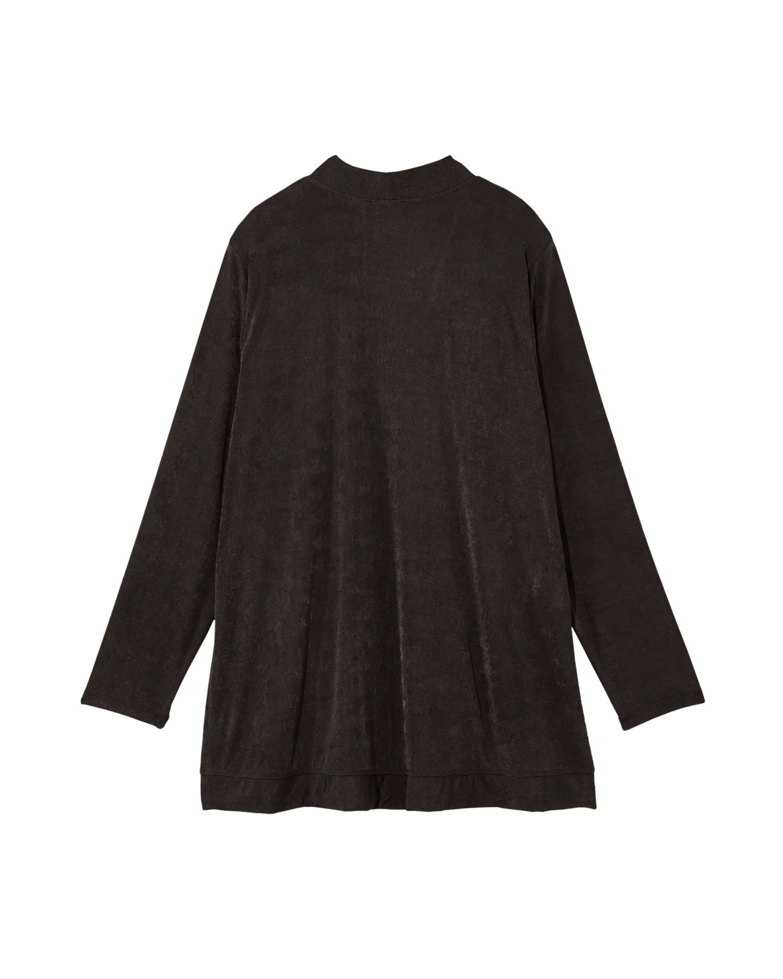 Elsie Long Sleeve Slinky Cardigan | Black
