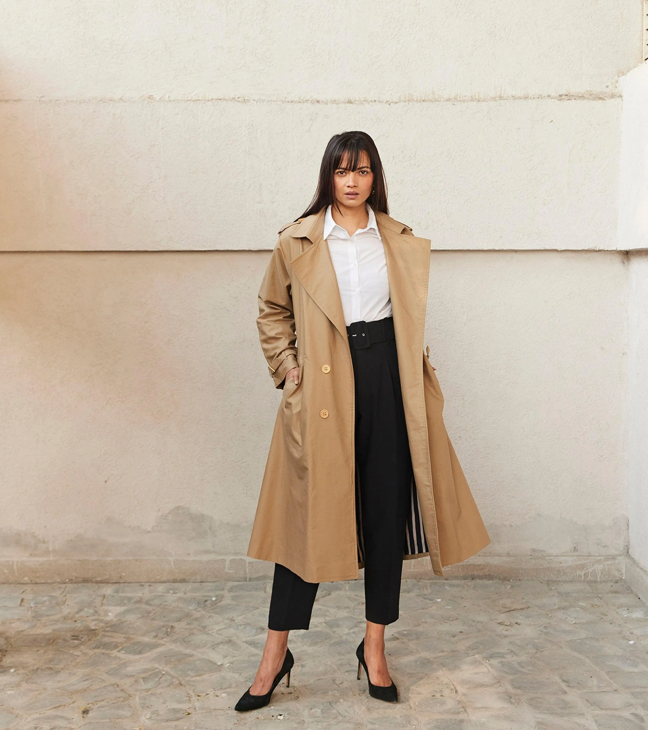 Fawn Trench Coat
