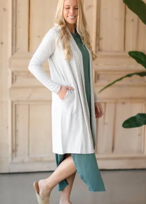 Gray Ultra Soft Lined Cardigan