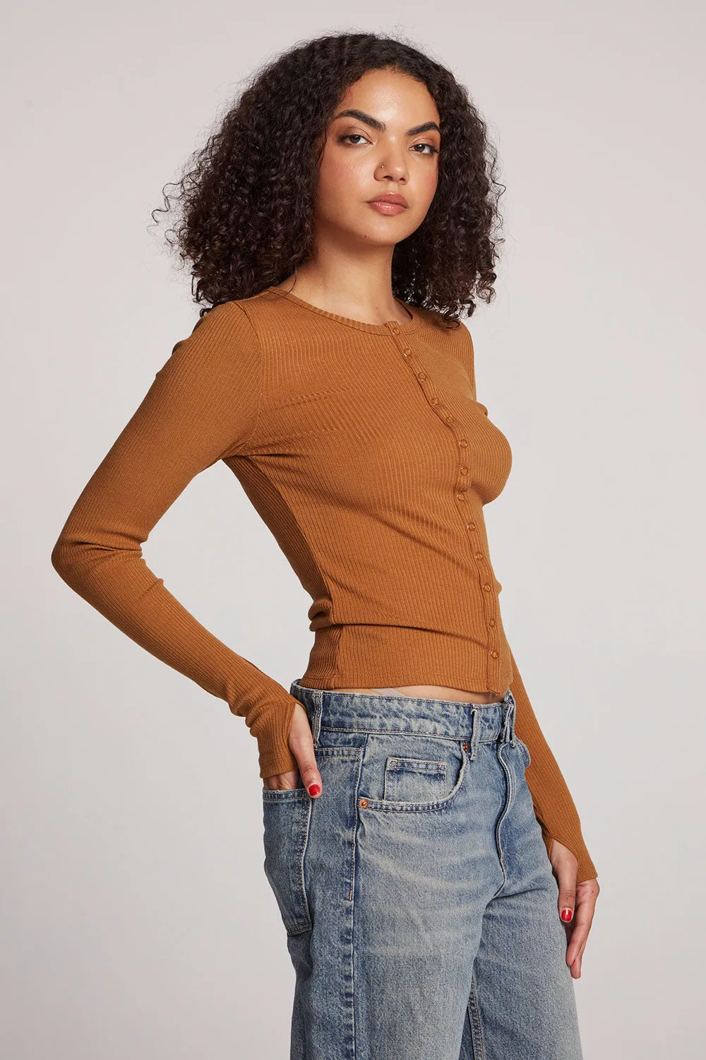 Laurel Coco Brown Cardigan