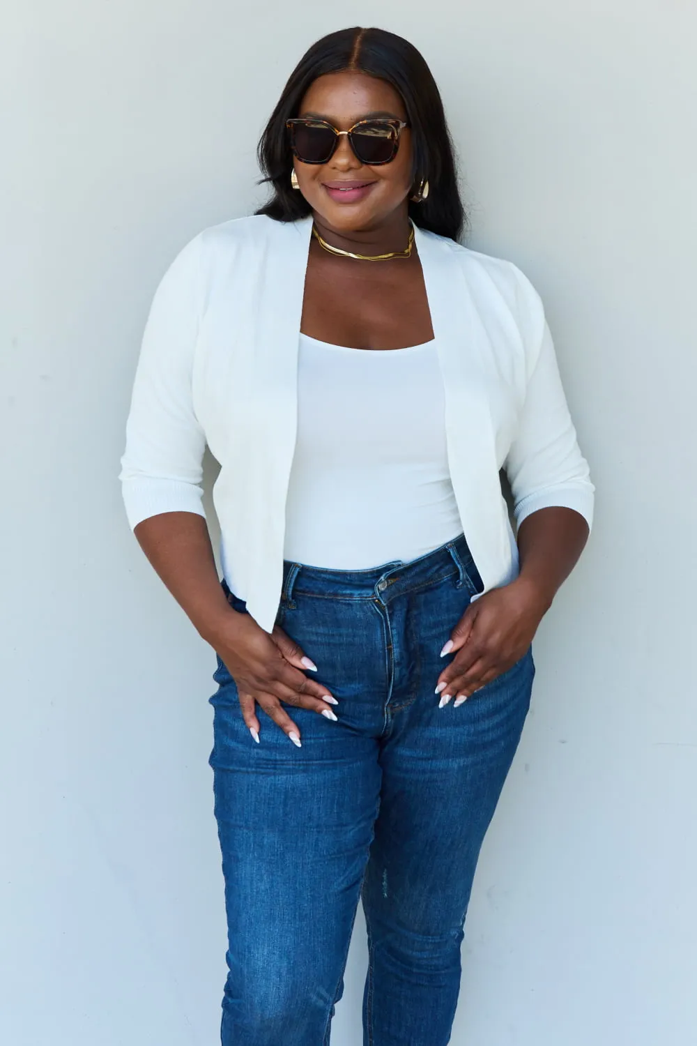 *STEAL* My Favorite Cropped Cardigan (Ivory)