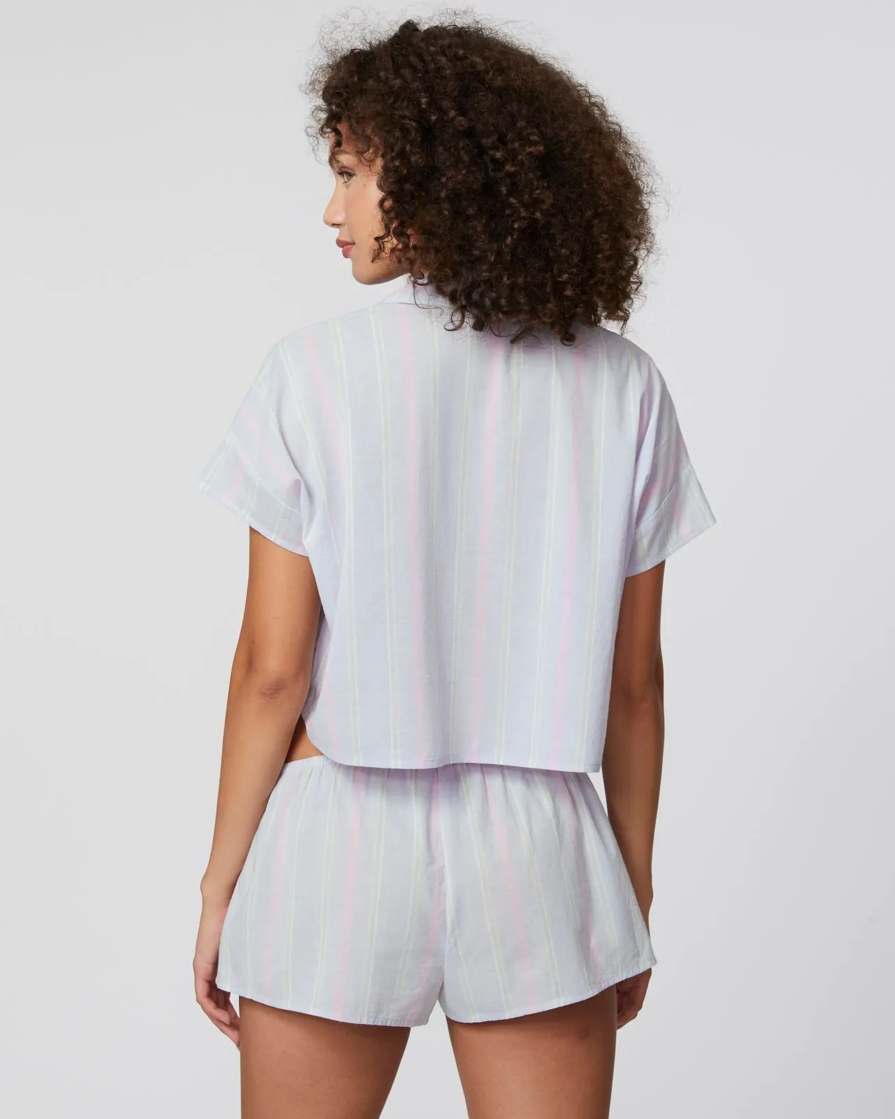 Sunburst Striped Sleep Shirt